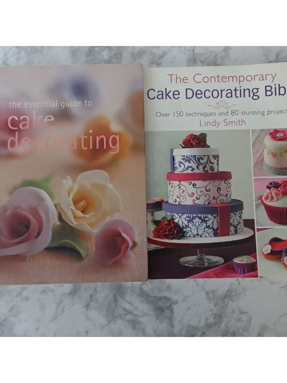 Cake Decorating Book Bundle Beginner to Advanced Baking Guide Set - Picture 1 of 8